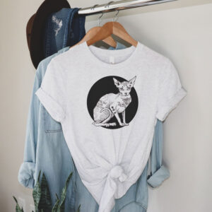 Product photo of the cats and tatts t-shirt